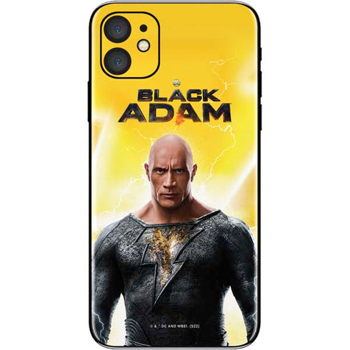 DC Comics Black Adam Movie Charcater Poster iPhone 11 Skin
